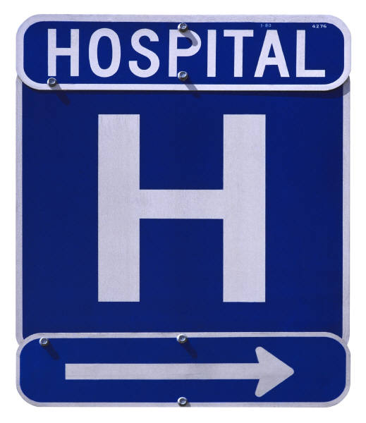 hospital signage