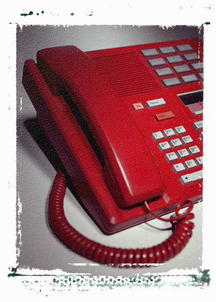 red telephone