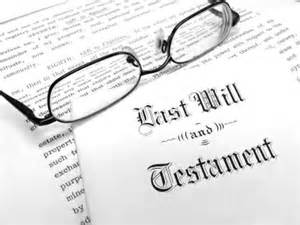 Last will and testament