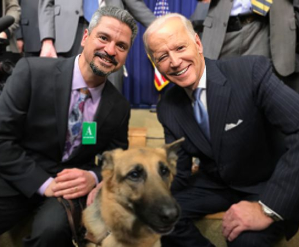 michael amoruso with joe biden